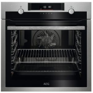 AEG BPE535260M Forno Elettrico da Incasso Serie 6000 SURROUNDCOOK 71 L Multifunzione Ventilato Potenza 3000 W Classe A+ Inox