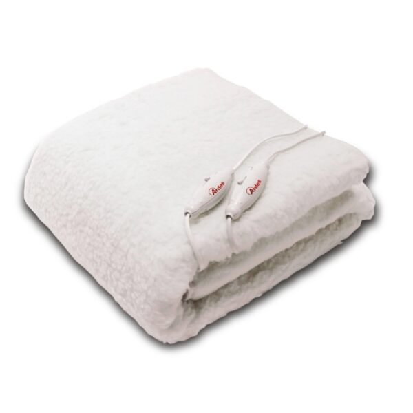 Ardes FC-0422 Riscaldaletto elettrico 120W Lana Bianco Coperta Matrimoniale