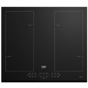 Beko HII64206F2MT Piano Cottura a induzione Nero Da incasso 58 cm 4 Fornello(i)