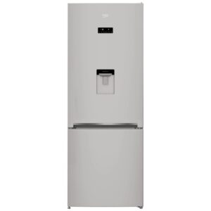 Beko RCNE560E40DSN Frigorifero Combinato Capacità 352 Litri No Frost Dispenser Acqua colore Argento Classe E