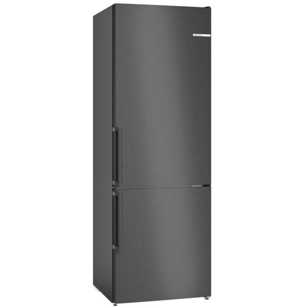 Bosch Serie 4 KGN49VXDT Frigorifero Combinato con congelatore Libera installazione 440 L Classe D Nero