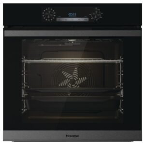 Hisense BSA65226AB Forno Elettrico da Incasso Ventilato a Vapore con Grill 77 litri 3500 W Classe A Nero