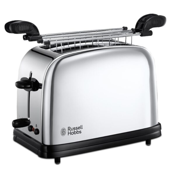 Russell Hobbs 23310-57 Tostapane con Pinze 1200 W Acciaio Inox