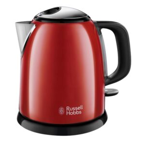 Russell Hobbs Bollitore Elettrico 1,0 L 2400 W Acciaio Inox Color Rosso