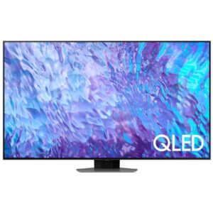 Samsung Series 8 TV QE65Q80CATXZT QLED 4K, Smart TV 65 Processore Neural Quantum 4K, Dolby Atmos e OTS Lite, Carbon Silver 2023