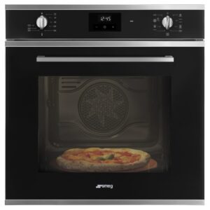 Smeg SF6400EPZN Forno elettrico da incasso Termoventilato 65 Lt 8 Funzioni Classe A Inoxnero