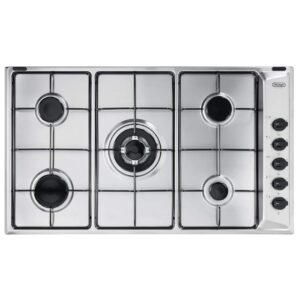 De’Longhi YAL 59 DD piano cottura Acciaio inossidabile Da incasso 86 cm Gas 5 Fornello(i)