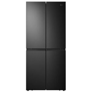 Hisense RQ563N4SF2 Frigorifero 4 porte Multidoor Libera installazione 454 L Classe E Nero