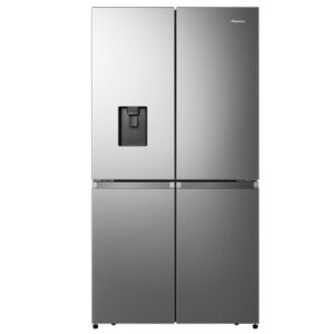 Hisense RQ758N4SWSE Frigorifero Side-by-Side Libera installazione 606 L Total No Frost Classe E Inox