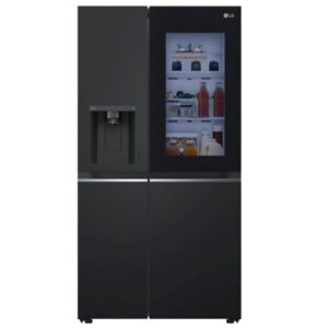 LG GSGV80EPLL Frigorifero Americano Side By Side Capacità 635 Litri Classe energetica E Raffreddamento No Frost colore Nero