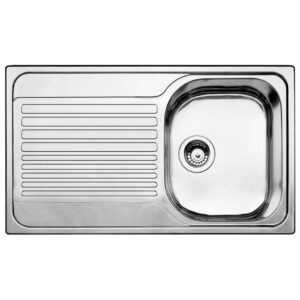 Blanco TIPO 45 S Tipo Lavello incasso cm. 86 x 50 inox - Gocciolatoio sinistro