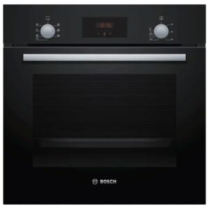 Bosch HBF133BA0 Forno Elettrico da Incasso Ventilato Multifunzione con Grill Pulizia EcoClean 66 Litri Classe A Nero