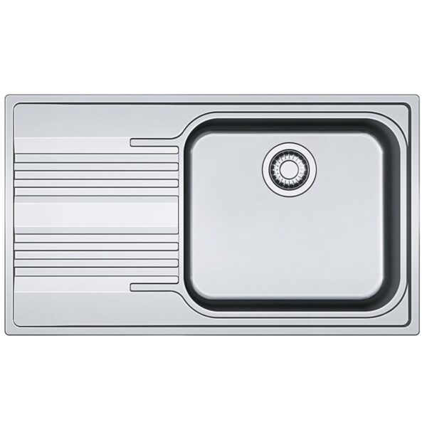 Franke SRX 611-86 LB Smart Lavello 1 vasca incasso 86 x 50 con Gocciolatoio sinistro - inox satinato