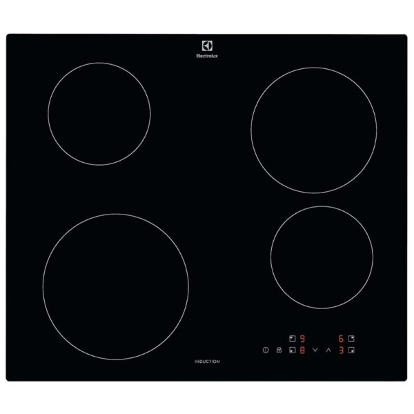 Electrolux EIB60424CK Piano Cottura a induzione Vetroceramica Da incasso 60 cm 4 Fuochi Nero