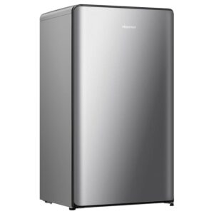 Hisense RR106D4CDE Frigorifero ( Frigotavolo) Monoporta Libera installazione 82 L Classe E Grigio