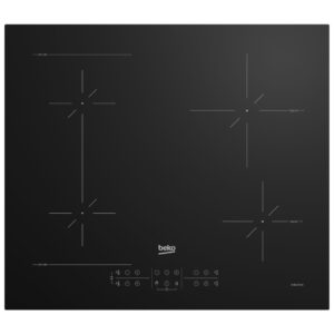 Beko HII64200SFMT Piano cottura a induzione 4 Zone 60 Cm Nero