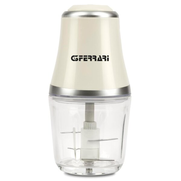 G3 Ferrari G20163 Tritatutto Vetromix 500 W Bicchiere in Vetro 0.5 L Funzionamento Pulse Lame INOX