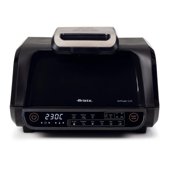 Ariete 4635 Air Fryer Grill Friggitrice ad aria e Griglia 1700 W Capacità 8L Nero