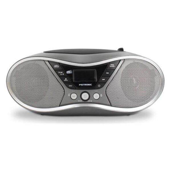 Metronic Lettore CD MP3 Con radio DAB USB 6W Radiosveglia ( 477171 )