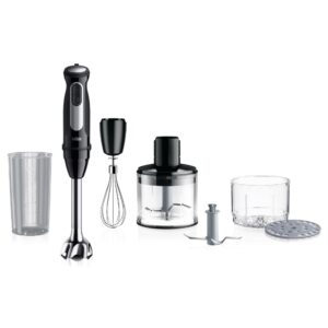 Braun MQ55.254MBK MultiQuick 5 Frullatore ad immersione 0,5 L 1000 W Nero Acciaio inox