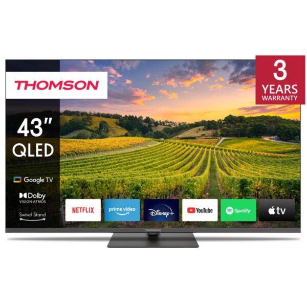 Thomson 43QG5C14 Tv 43′ Smart TV Google TV Mini LED Ultra HD 4K Wi-Fi