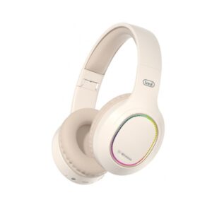 Trevi DJ 12E60 BT Auricolare Con cavo e senza cavo A Padiglione Musica e Chiamate USB tipo-C Bluetooth Crema