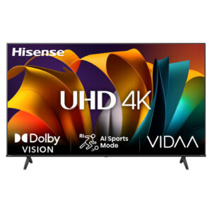 Hisense 55A6N Smart TV 55 ' Display LED 4K Ultra HD Sistema Vidaa Classe E Nero - 30129