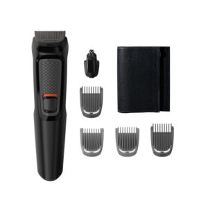 Philips MG3710/15 Series 3000 rasoio rifinitore all-in-one 6 in 1 con 6 accessori per barba e naso