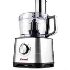 Girmi RB76 robot da cucina 600 W 1,2 L Nero, Acciaio inossidabile