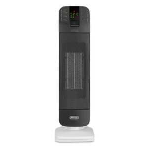 De’Longhi HFX65V20 Interno Nero, Bianco 2000 W Riscaldatore ambiente elettrico con ventilatore