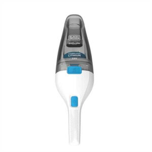 Black & Decker NVC115JL aspirabriciole senza filo Grigio, Bianco Senza sacchetto