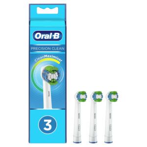 Oral-B Precision Clean Testine Di Ricambio Con Tecnologia CleanMaximiser, Confezione Da 3 Pezzi