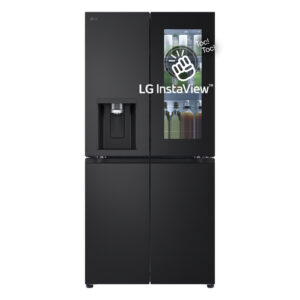 LG InstaView GMG860EPBE Frigorifero Multidoor 4 Porte Slim 508 L Compressore Inverter No Frost Wi-Fi UVnano Classe E Nero