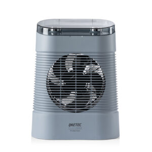 Imetec 4029 Termoventilatore Silent Power Protection, Silenzioso, Timer spegnimento programmabile, 2100 W