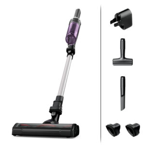 Rowenta X-NANO ESSENTIAL RH1129 Scopa Elettrica senza filo Viola, Alluminio Senza sacchetto