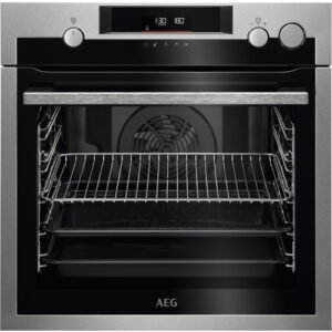 AEG BSS572260M Forno Elettrico da Incasso Serie 7000 Steamcrisp Capacità 71 L Multifunzione Ventilato Cottura Vapore Potenza 2990 W Colore Inox Antimpronta Classe A+