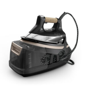 Rowenta DG9661 Ferro a Caldaia Eco Steam Pro 2800 W 1,3 L Piastra Microsteam 400 HD 3De Laser colore Beige Nero