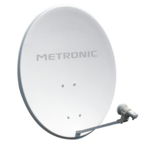 Metronic 498250 Kit Parabola antenna per satellite 10,7 - 12,75 GHz Bianco